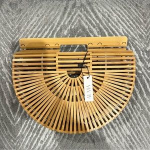 NWT Alma Woven Bag